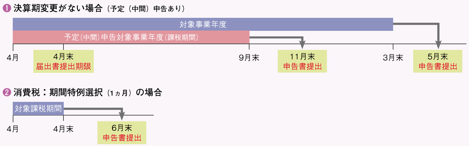大法人の電子申告義務化 電子申告によらない場合の説明図版